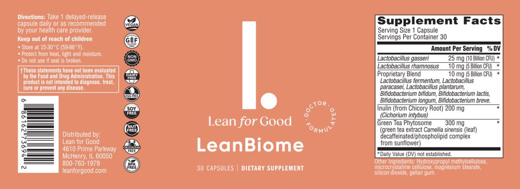 LeanbioMe Ingredients